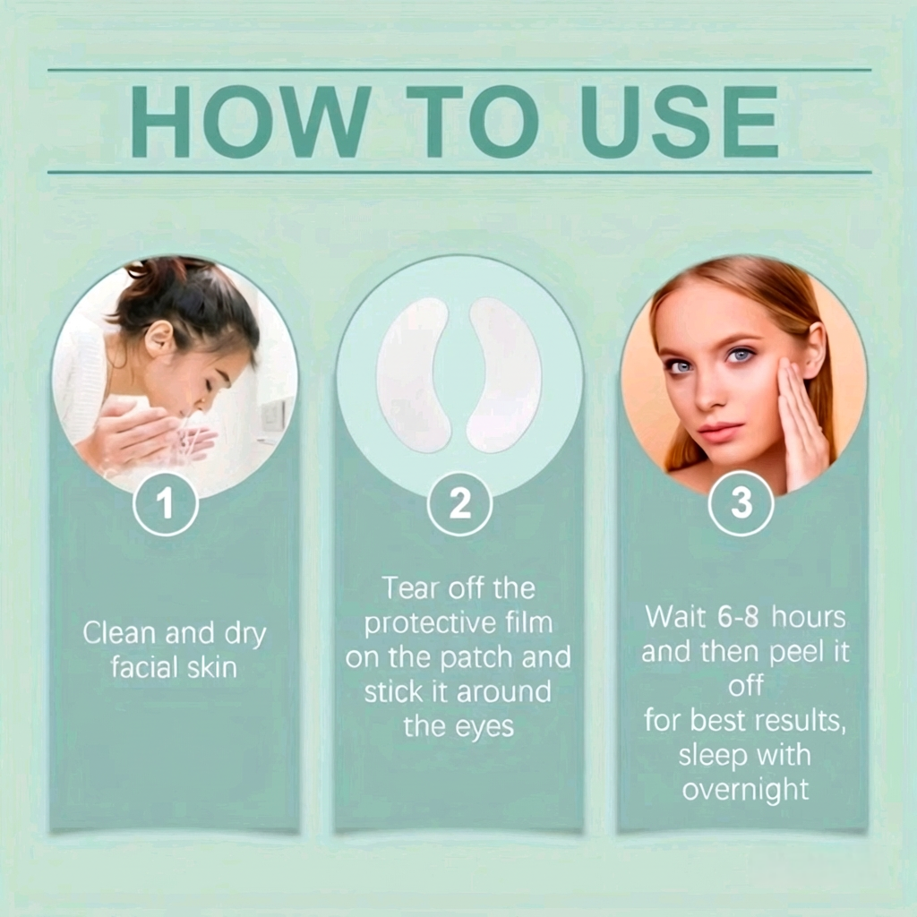 Hyaluronic microneedle eye patches - Shanaz Riasoth