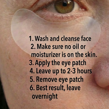 Hyaluronic microneedle eye patches - Shanaz Riasoth 