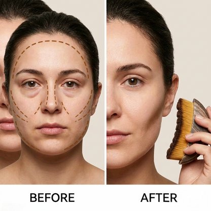 Lymphatic Sculpt & Drain Facial Contour Brush - Shanaz Riasoth 