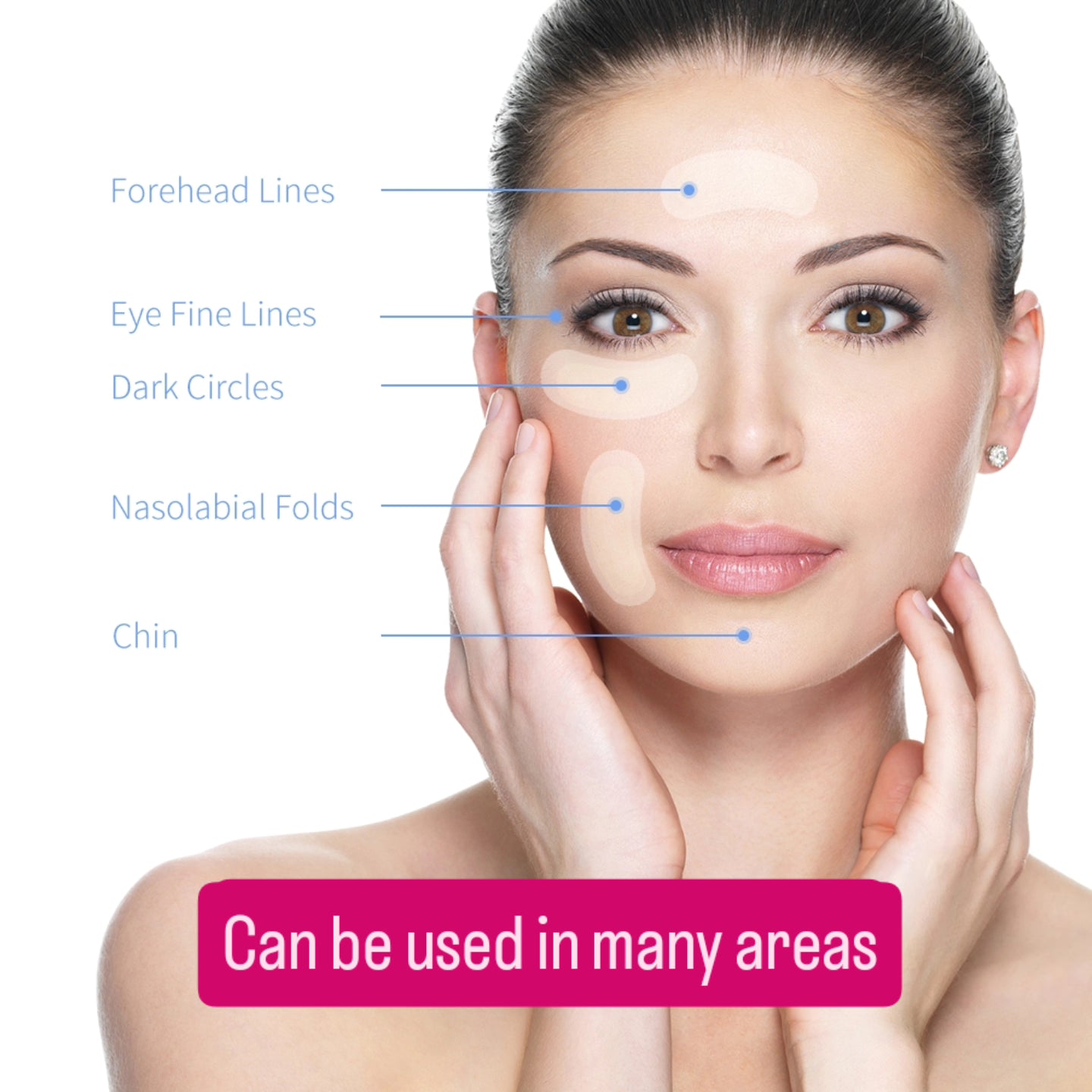 Hyaluronic microneedle eye patches - Shanaz Riasoth 