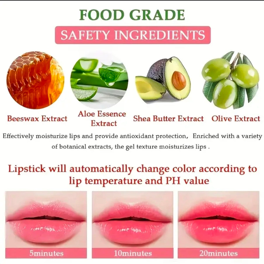 Aloe Vera Colour Changing Long Lasting Moisturising Lipstick Balm - Shanaz Riasoth 