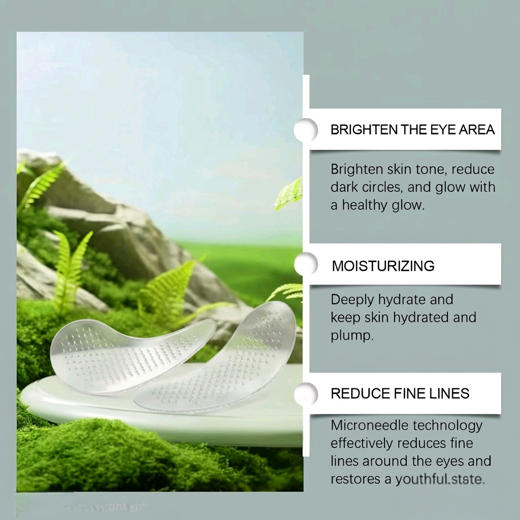 Hyaluronic microneedle eye patches - Shanaz Riasoth 