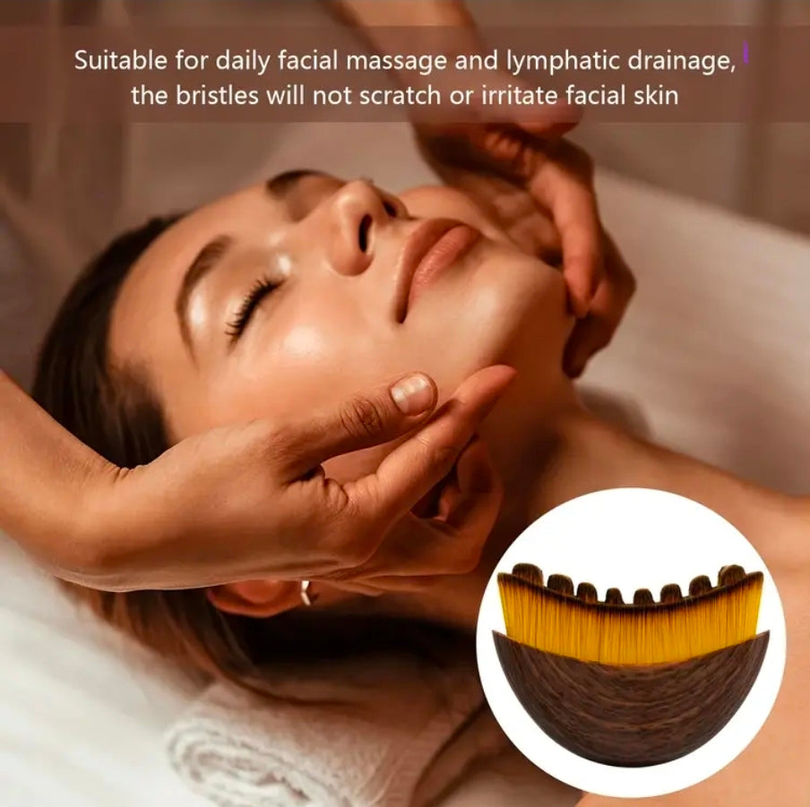 Lymphatic Sculpt & Drain Facial Contour Brush - Shanaz Riasoth 