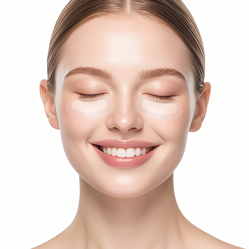 Hyaluronic microneedle eye patch