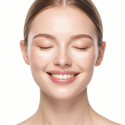 Hyaluronic microneedle eye patch